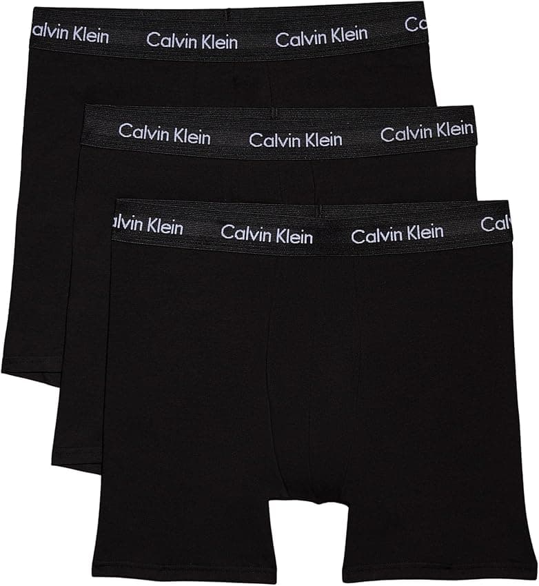 Imagen de Calvin Klein Pack 3 Calzoncillos Bóxer Hombre Algodón 🖤 en OfertitasTOP