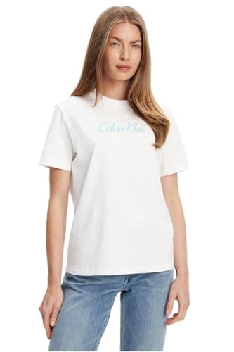 Imagen de Calvin Klein Classic Logo Tee algodón XXS 👕 en OfertitasTOP