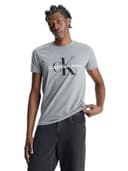 Thumbnail principal de Calvin Klein Core Monologo camiseta XL gris 100% algodón