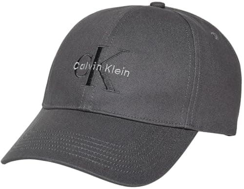 Imagen de Calvin Klein Gorra Embroidery Baseball Cap Gris, talla única 🧢 en OfertitasTOP