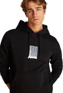 Thumbnail 2 de Calvin Klein Hoodie Brush Stroke Negro M