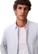 Thumbnail 2 de Calvin Klein LS Solid Oxford Classic Shirt XXL camisa azul 📱