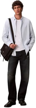 Thumbnail 4 de Calvin Klein LS Solid Oxford Classic Shirt XXL camisa azul 📱