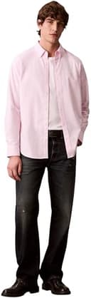 Thumbnail 5 de Calvin Klein LS Solid Oxford Classic Shirt XXL camisa rosa 📄