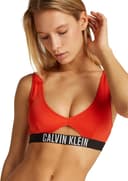 Thumbnail 2 de Calvin Klein Top bikini Bralette rojo L, 80% nailon