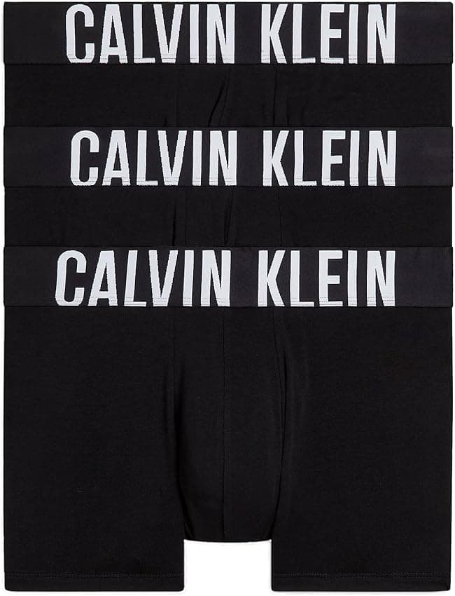 Imagen de Calvin Klein Trunk 3Pk boxer hombre talla L negro en OfertitasTOP