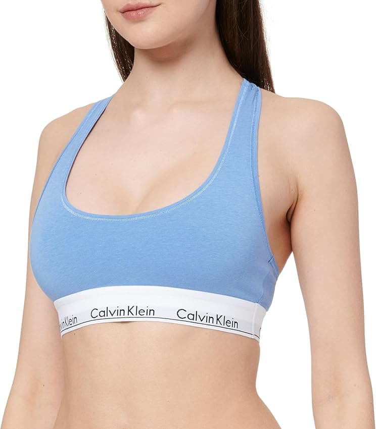 Imagen de Calvin Klein Unlined Bralette 0000F3785E, Negro para Mujer 🖤 en OfertitasTOP