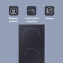 Thumbnail 2 de Candy Smart CDH 30, Placa Vitrocerámica Compacta con Seguridad 🔥