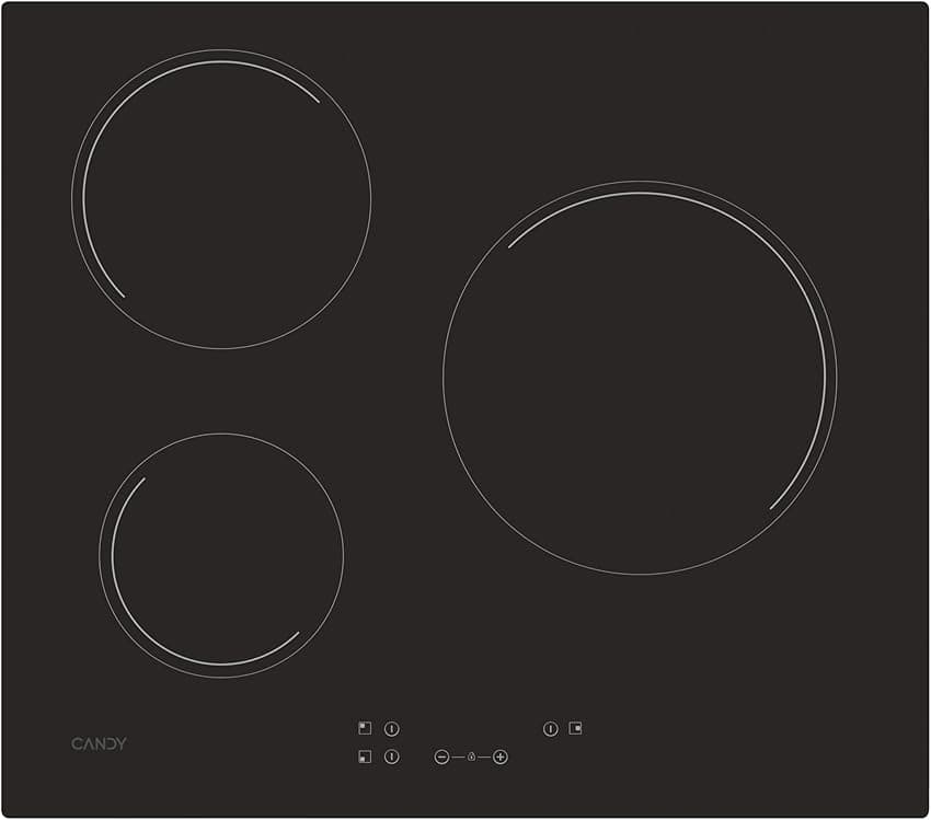 Imagen de Candy Timeless CH63CC Vitrocerámica Tres Zonas 🔥 en OfertitasTOP