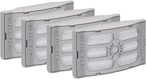 Imagen de Cat Mate Pet Mate cartuchos filtro 3 etapas 4 unidades 🐶 en OfertitasTOP