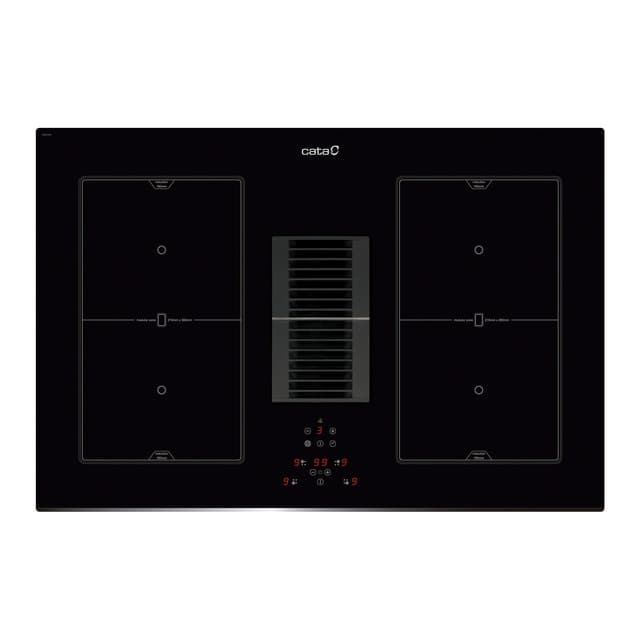 Imagen de Cata AS750/B E-TECH2: Placa de inducción con extractor integrado 🔥 en OfertitasTOP
