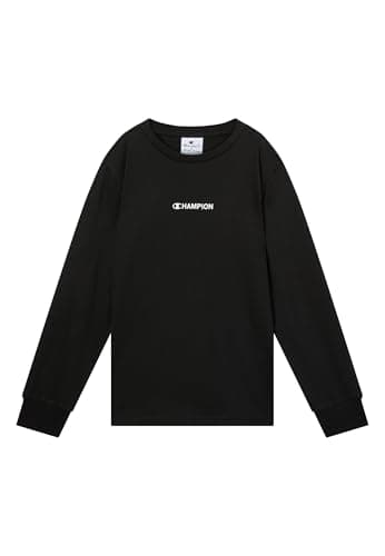 Imagen de Champion Legacy Boys Camiseta S negro 👕 en OfertitasTOP