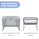 Thumbnail 1 de Chicco Next2Me Forever minicuna de colecho + colchón 🛏️