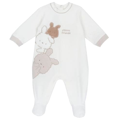 Imagen de Chicco Pijama bebe chenilla 0-24 meses para invierno 🧸 en OfertitasTOP