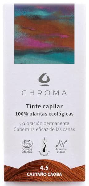 Imagen de Chroma Tinte Capilar Natural Castaño Caoba 4.5 🟤 500 g en OfertitasTOP