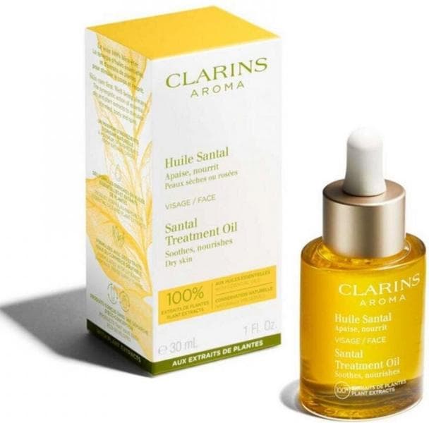 Imagen de Clarins Aceite Santal Hidratación Pieles Secas 🌿 30 ml en OfertitasTOP