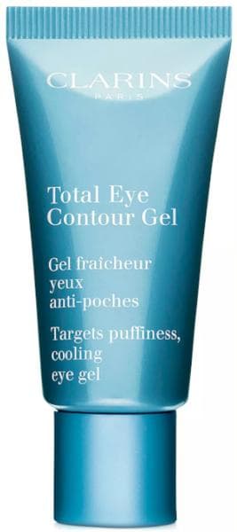 Imagen de Clarins Total Eye Blue Contorno Gel 20 ml para ojeras y bolsas en OfertitasTOP