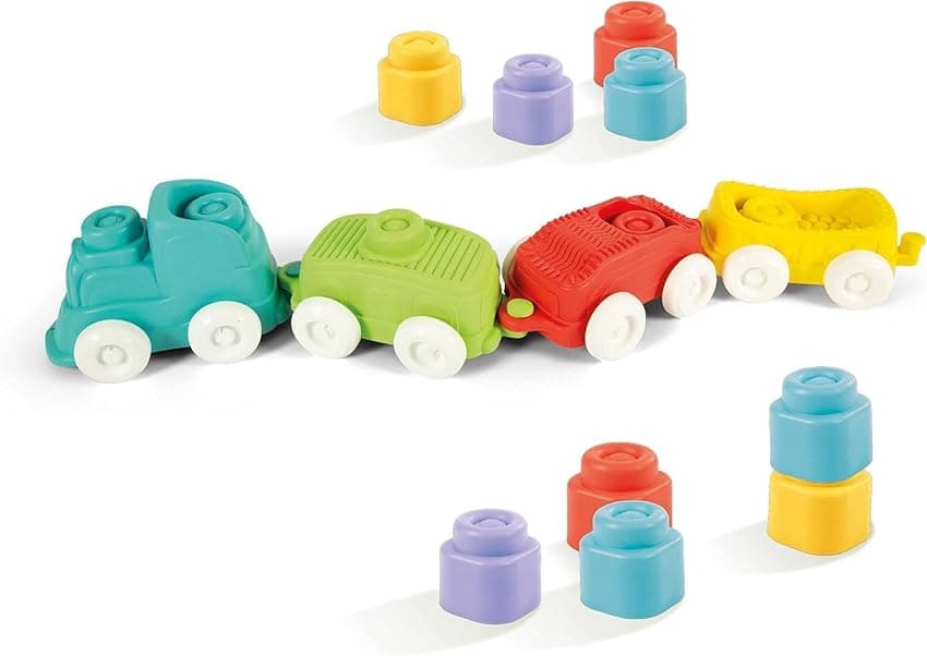 Imagen de Clementoni Tren Sensorial con Bloques y Texturas 🚆 en OfertitasTOP