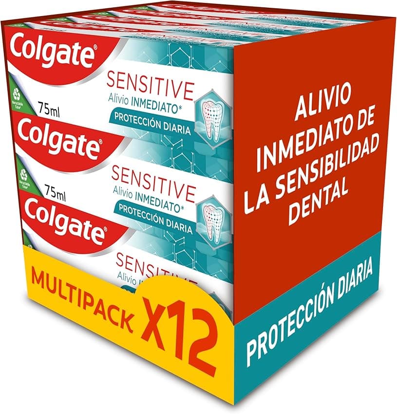 Imagen de Colgate Sensitive Alivio Rápido 🦷 12x75ml en OfertitasTOP