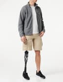 Thumbnail principal de Columbia Fast Trek 2 Chaqueta Fleece Zip, City Grey 🧥