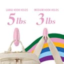 Thumbnail 3 de Command Ganchos Adhesivos Color Lila 10 ganchos 🧰