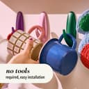 Thumbnail 4 de Command Ganchos Adhesivos Color Lila 10 ganchos 🧰