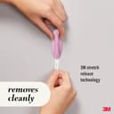 Thumbnail 6 de Command Ganchos Adhesivos Color Lila 10 ganchos 🧰