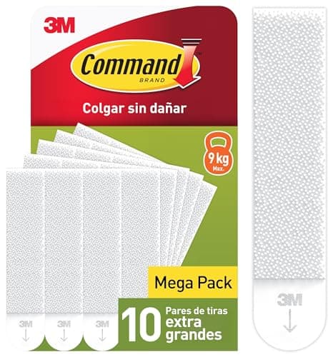 Imagen de Command Tiras Adhesivas para Colgar Cuadros XL 9 kg 🖼️ en OfertitasTOP