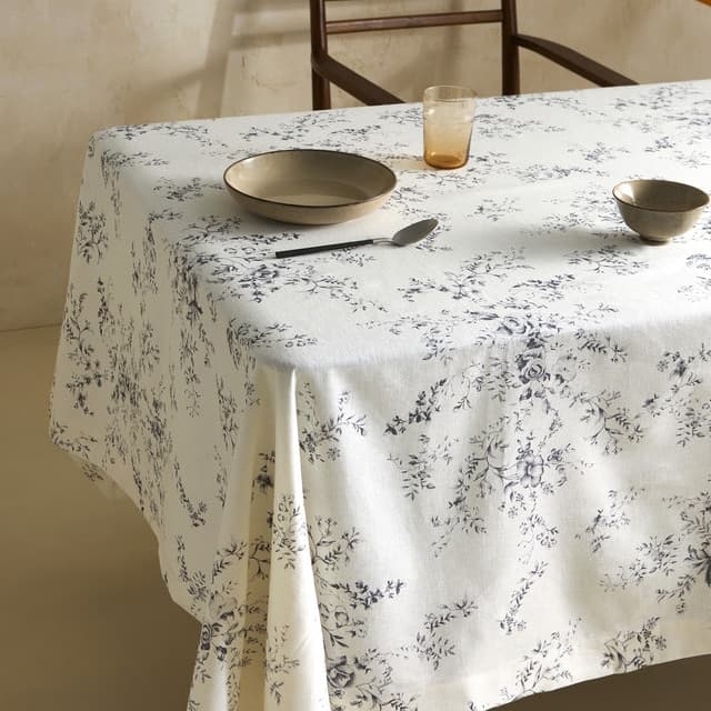 Imagen de El Corte Inglés Mantel lino y algodón Bianca 🍽️ en OfertitasTOP