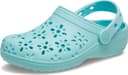 Thumbnail principal de Crocs Classic Floral Cut Out Clog T ♻️ Niños, Aquamarine 22/23EU