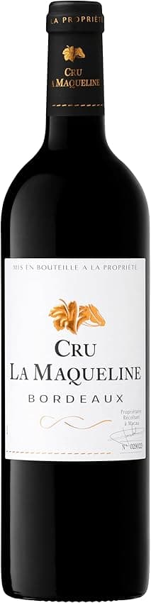 Imagen de Cru la Maqueline DOP Burdeos — Vino tinto 6×75 cl 🍷 en OfertitasTOP