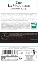 Thumbnail 3 de Cru la Maqueline DOP Burdeos — Vino tinto 6×75 cl 🍷