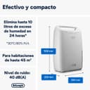 Thumbnail 1 de De'Longhi Tasciugo AriaDry DEX210SF deshumidificador 📟