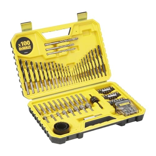 Imagen de DEWALT DT71563-QZ Juego de taladros mixtos 100 piezas 🔧 en OfertitasTOP