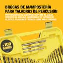 Thumbnail 2 de DEWALT DT71563-QZ Juego de taladros mixtos 100 piezas 🔧