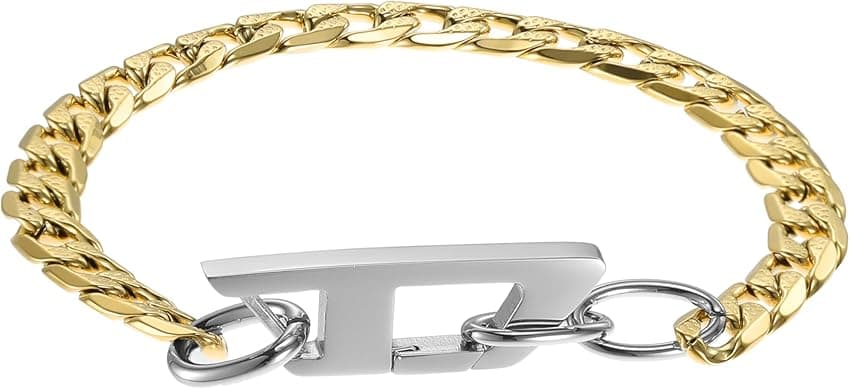 Imagen de Diesel Stainless steel pulsera dorado 1 unidad en OfertitasTOP