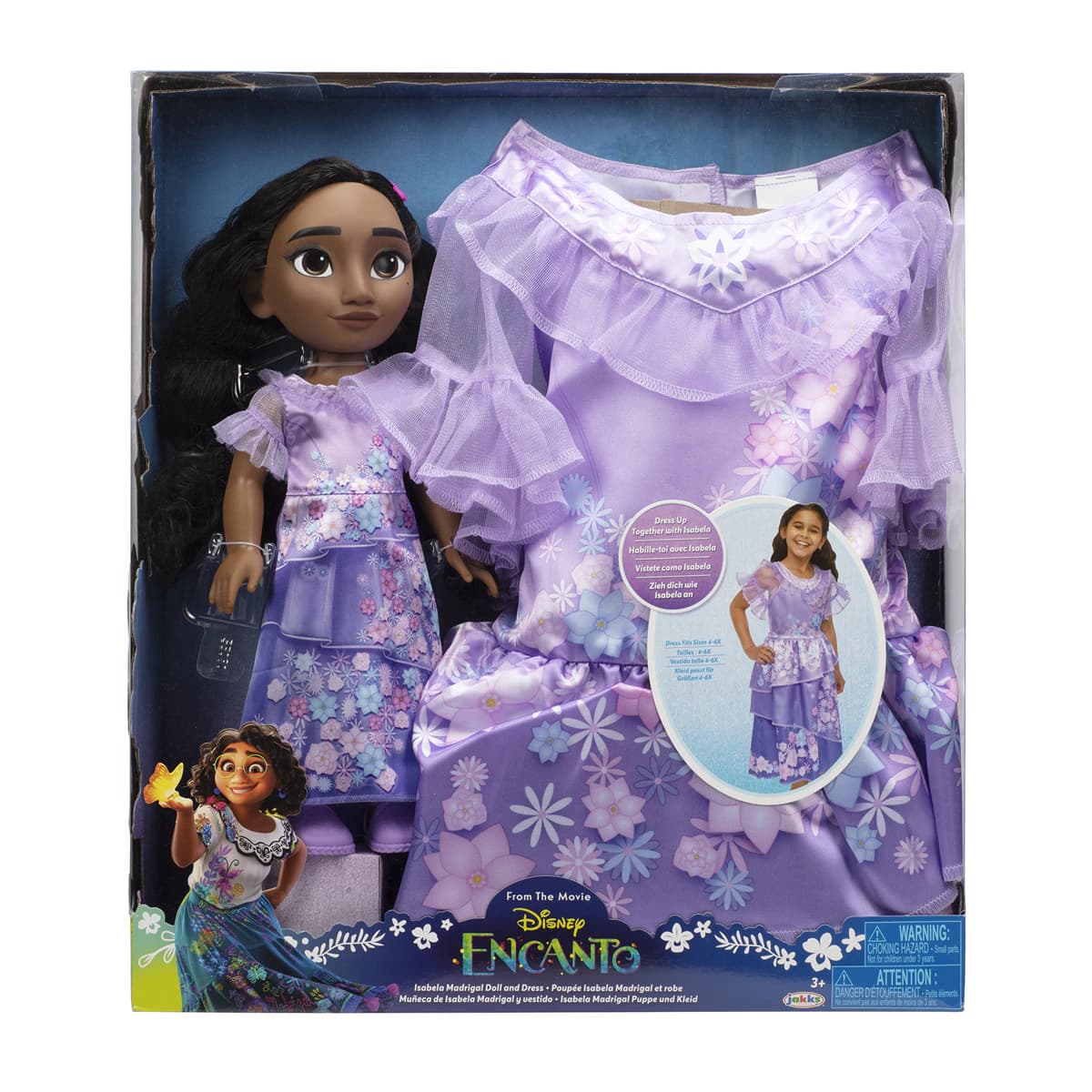 Imagen de Disney Isabela Set disfraz muñeca 35 cm juguete en OfertitasTOP