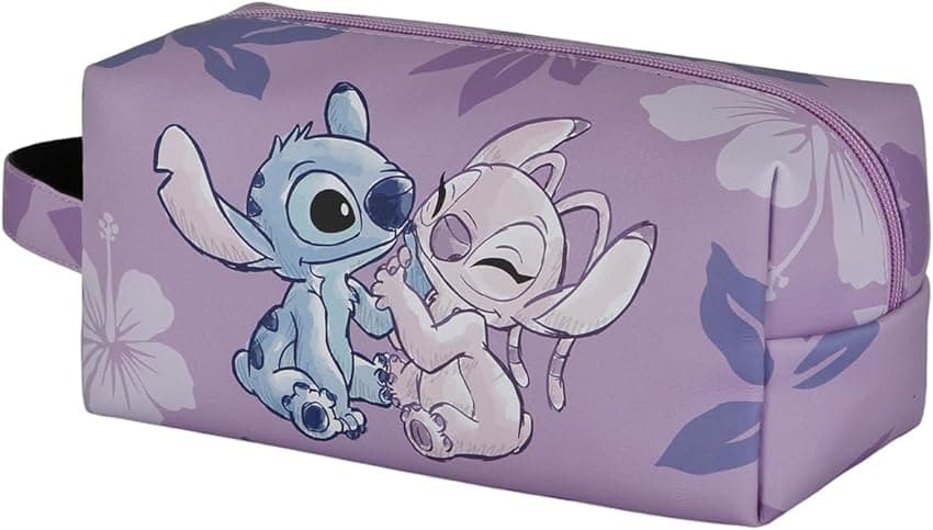 Imagen de Disney Lilo y Stitch Stitch & Angel neceser viaje 25 x 12 cm 🧳 en OfertitasTOP