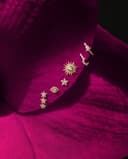 Thumbnail 1 de Djula Pendiente Magic Touch Estrella de Oro y Diamantes ⭐