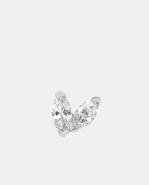 Imagen de Djula - Piercing Marquise de oro y diamantes ✨ en OfertitasTOP
