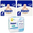 Thumbnail principal de Dodot Pañales Sensitive pañal 2x80 uds +288 toallitas