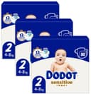 Thumbnail principal de Dodot Pañales Sensitive T2 3x80 uds, 4–8 Kg