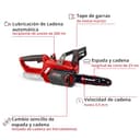 Thumbnail 2 de Einhell GE-LC 18/25 Li Motosierra a baterÃa 23 cm 📷