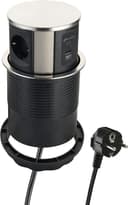 Thumbnail 1 de Electraline 62571 Enchufe emergente 3 Schuko, 2 USB 💡