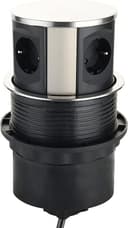 Thumbnail 2 de Electraline 62571 Enchufe emergente 3 Schuko, 2 USB 💡