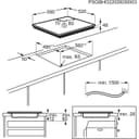 Thumbnail 1 de Electrolux CIB60320CK placa de inducción 3 zonas 😌
