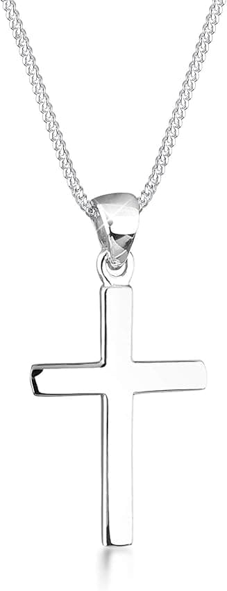 Imagen de Elli Collar mujer Cruz colgante en plata 925 📿 en OfertitasTOP