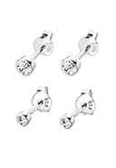 Thumbnail 2 de Elli Pendientes conjunto Plata 925 con cristales 📿