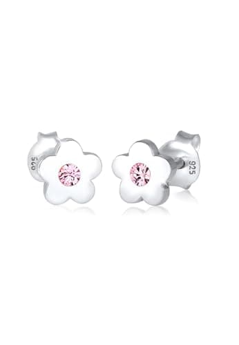 Imagen de Elli Pendientes para niñas en plata 925, flor ✨📿 en OfertitasTOP