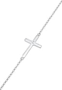 Thumbnail 2 de Elli Pulseras cruz de Fe Plata 925, bañada oro rosa